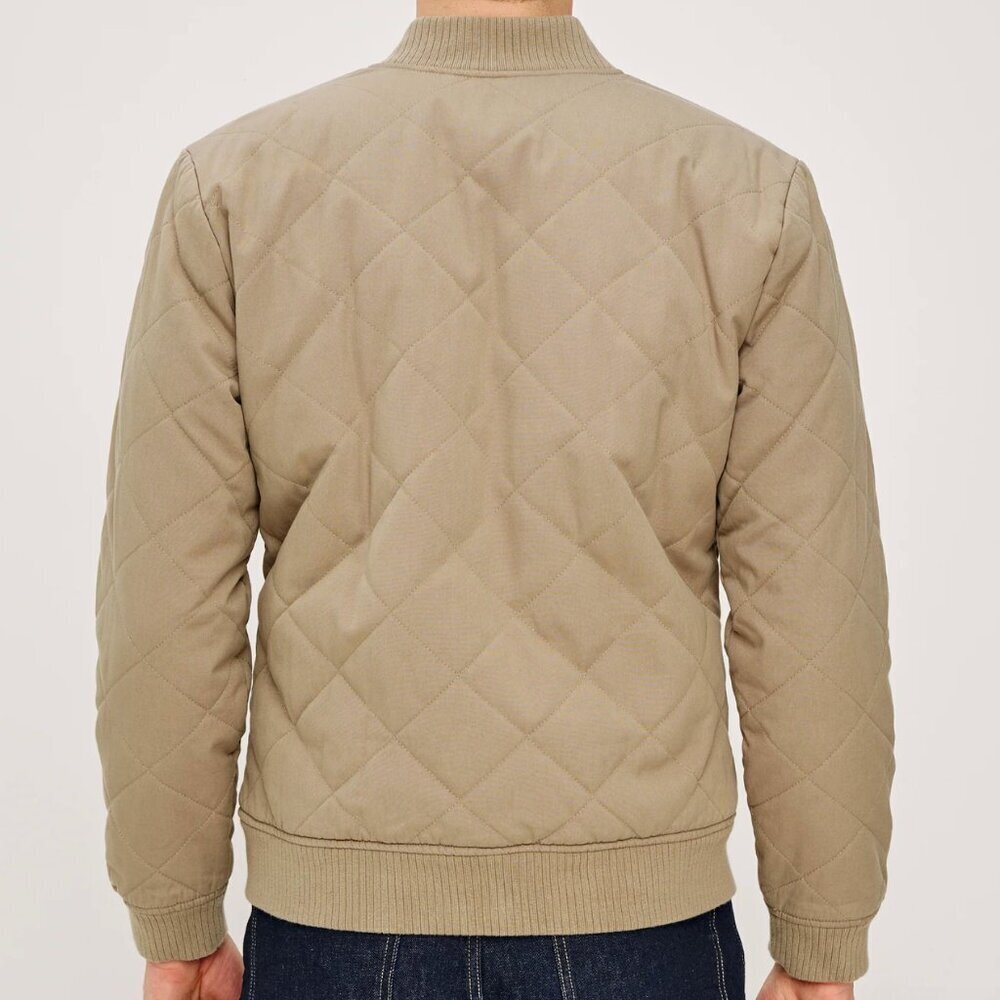 Rails NWT Peninsula Jacket Quilted Zip Up Vintage Khaki - Picture 3 of 8